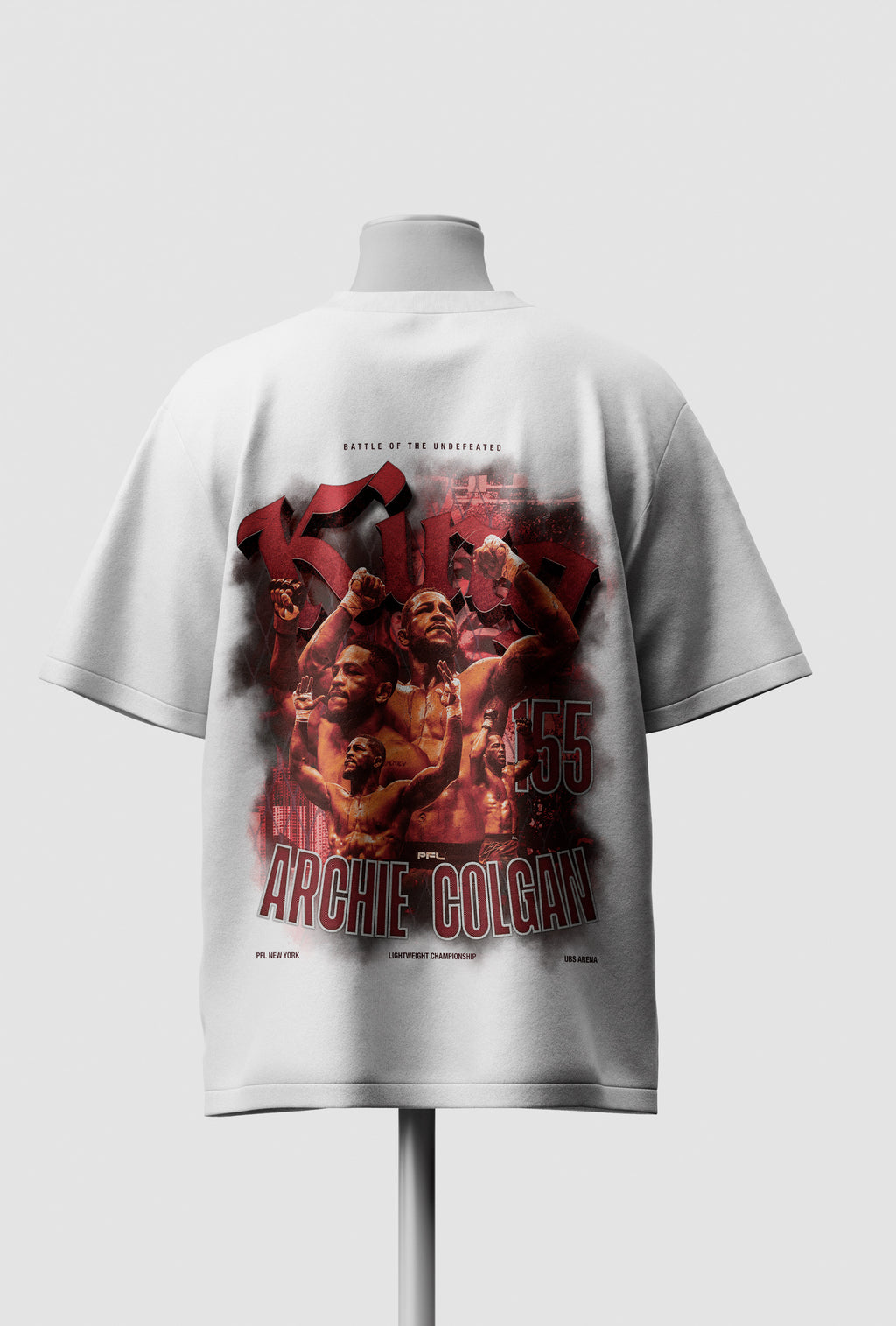 PFL New York graphic tee- White